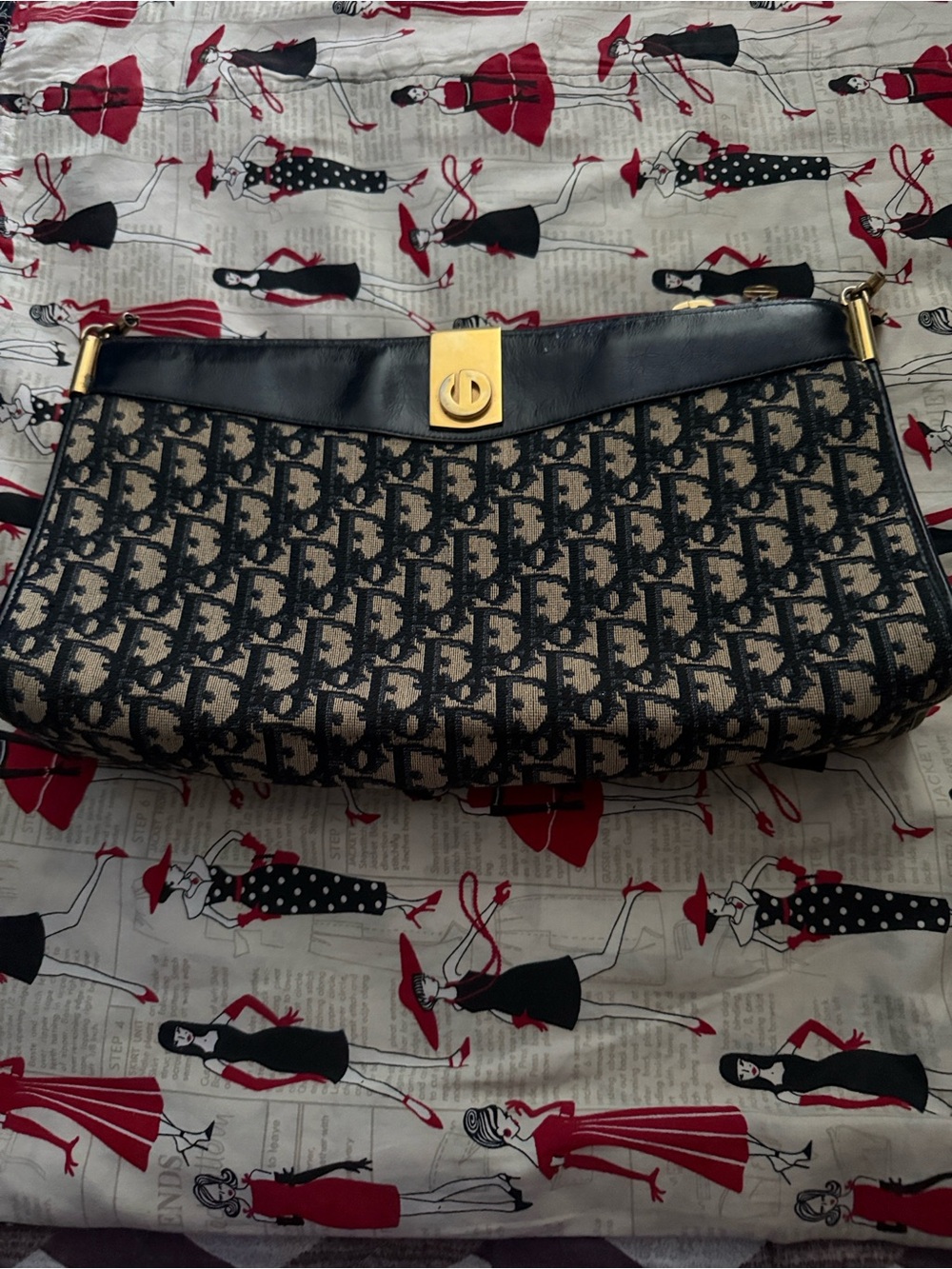 RARE Vintage Christian Dior Monogram bag